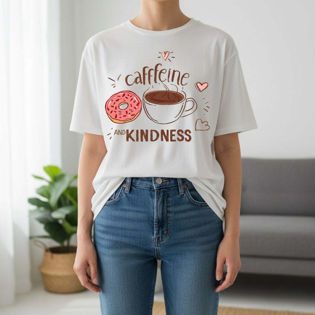 Minimalist Doodle T-Shirt Design Bundle: 25 PNGs for Self-Care, Travel, & Cozy Aesthetic Apparel