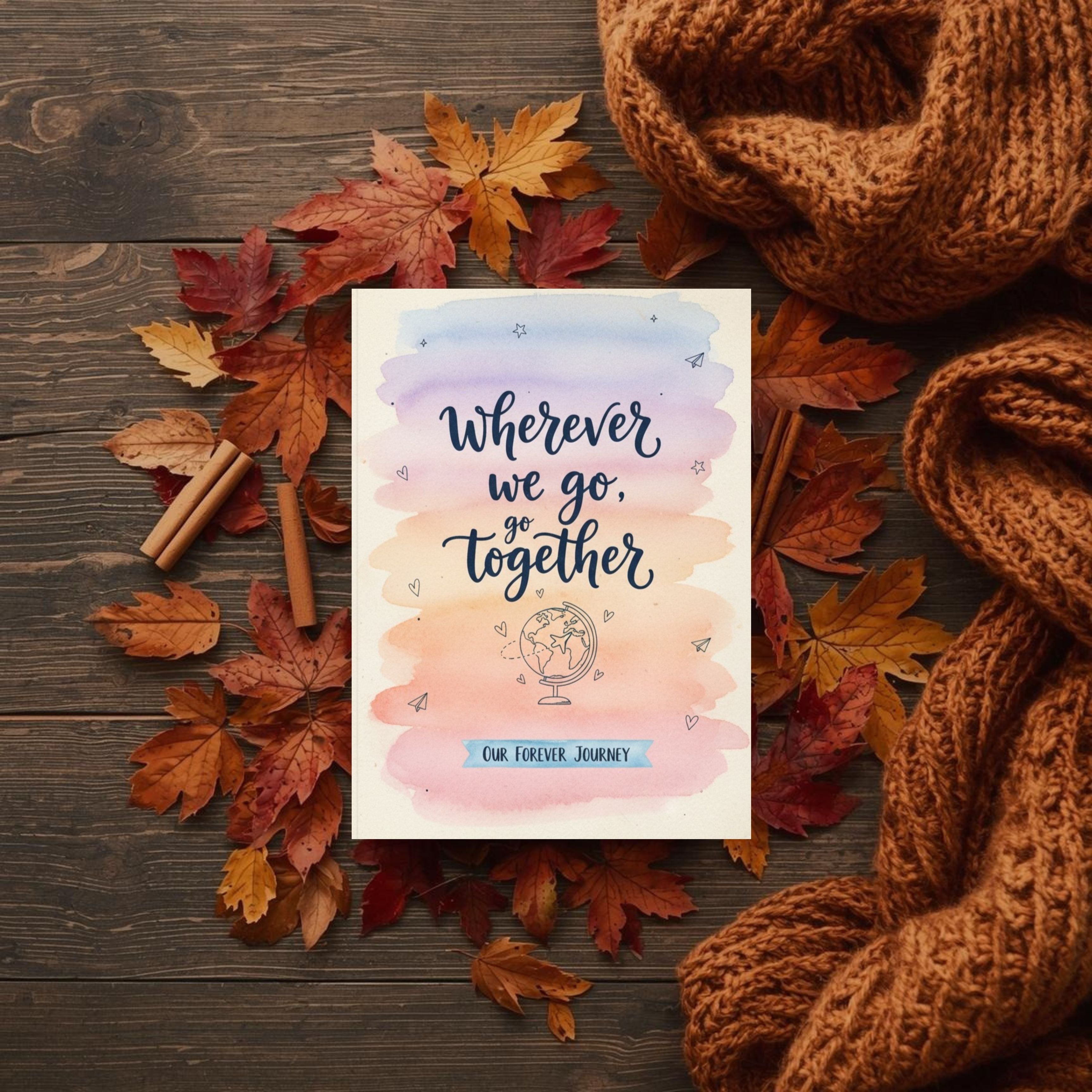 Our Shared Adventure: Digital Couple's Travel Journal & Memory Book - GoodNotes & Printable PDF