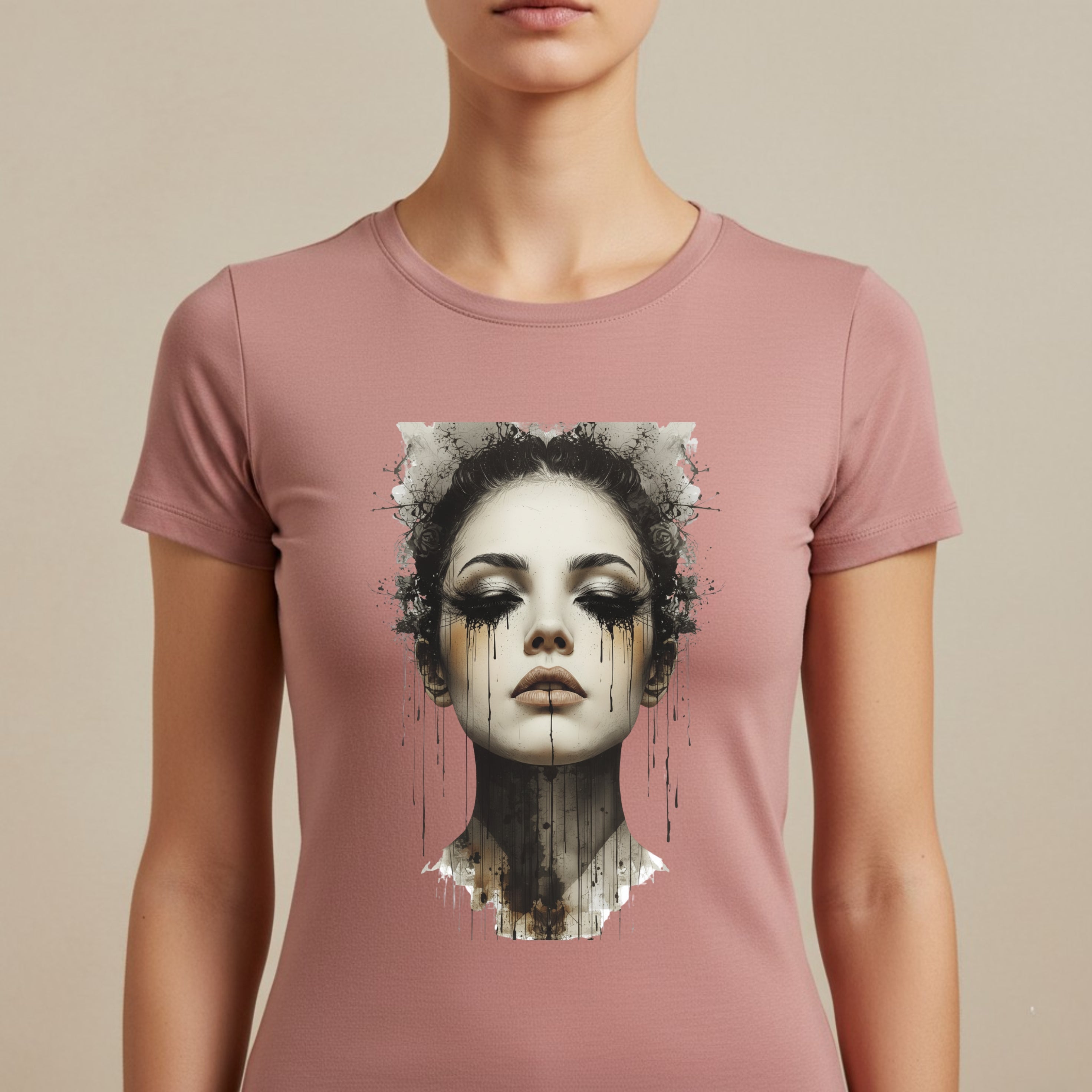 Gothic Grunge T-Shirt Design Mega Bundle: 20+ High-Contrast PNGs for Alternative Apparel & POD (Skulls, Angels, & Dark Art)