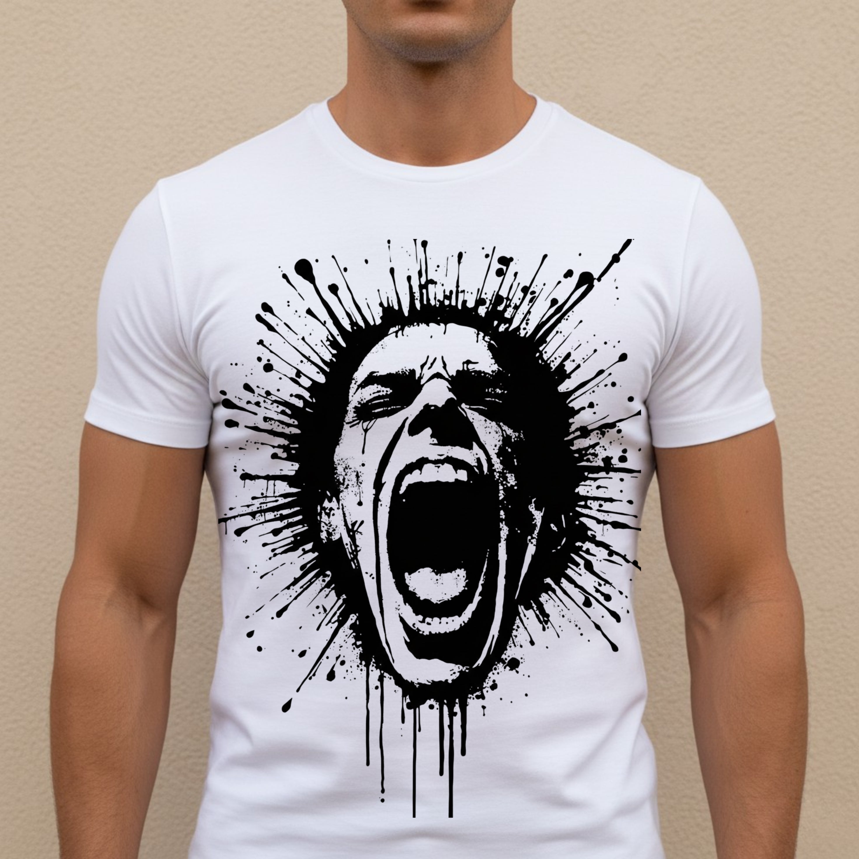 Gothic Grunge T-Shirt Design Mega Bundle: 20+ High-Contrast PNGs for Alternative Apparel & POD (Skulls, Angels, & Dark Art)