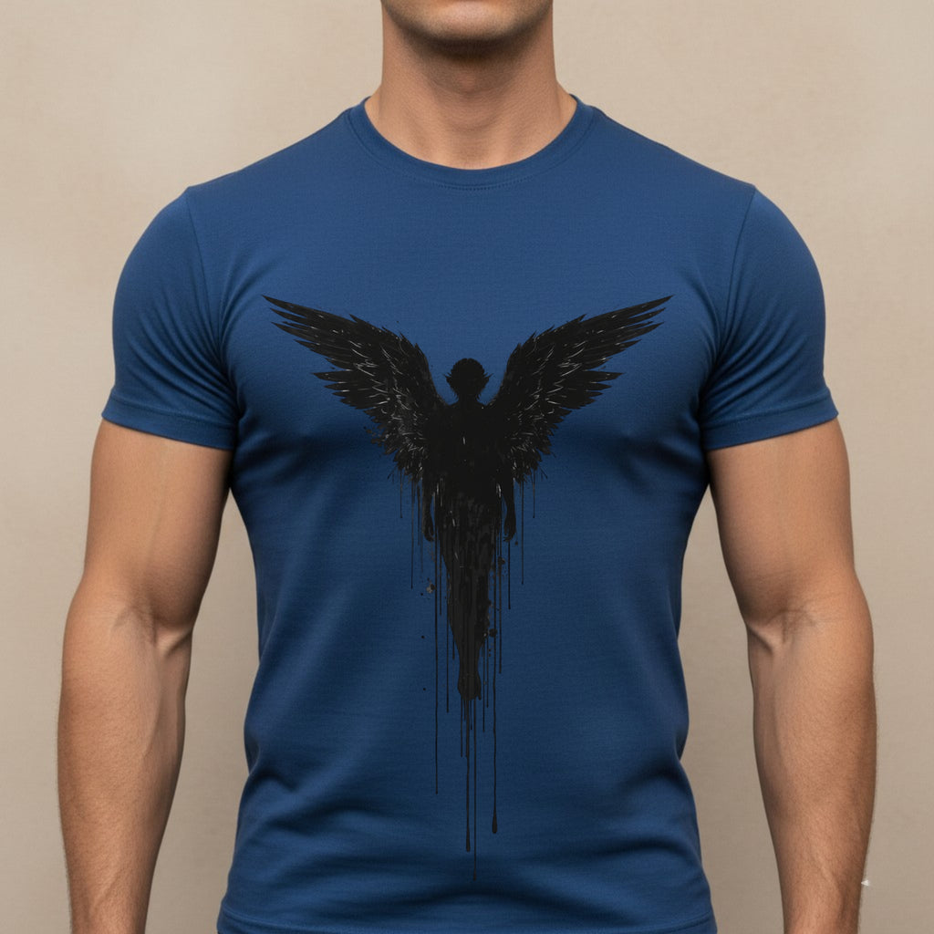 Gothic Grunge T-Shirt Design Mega Bundle: 20+ High-Contrast PNGs for Alternative Apparel & POD (Skulls, Angels, & Dark Art)