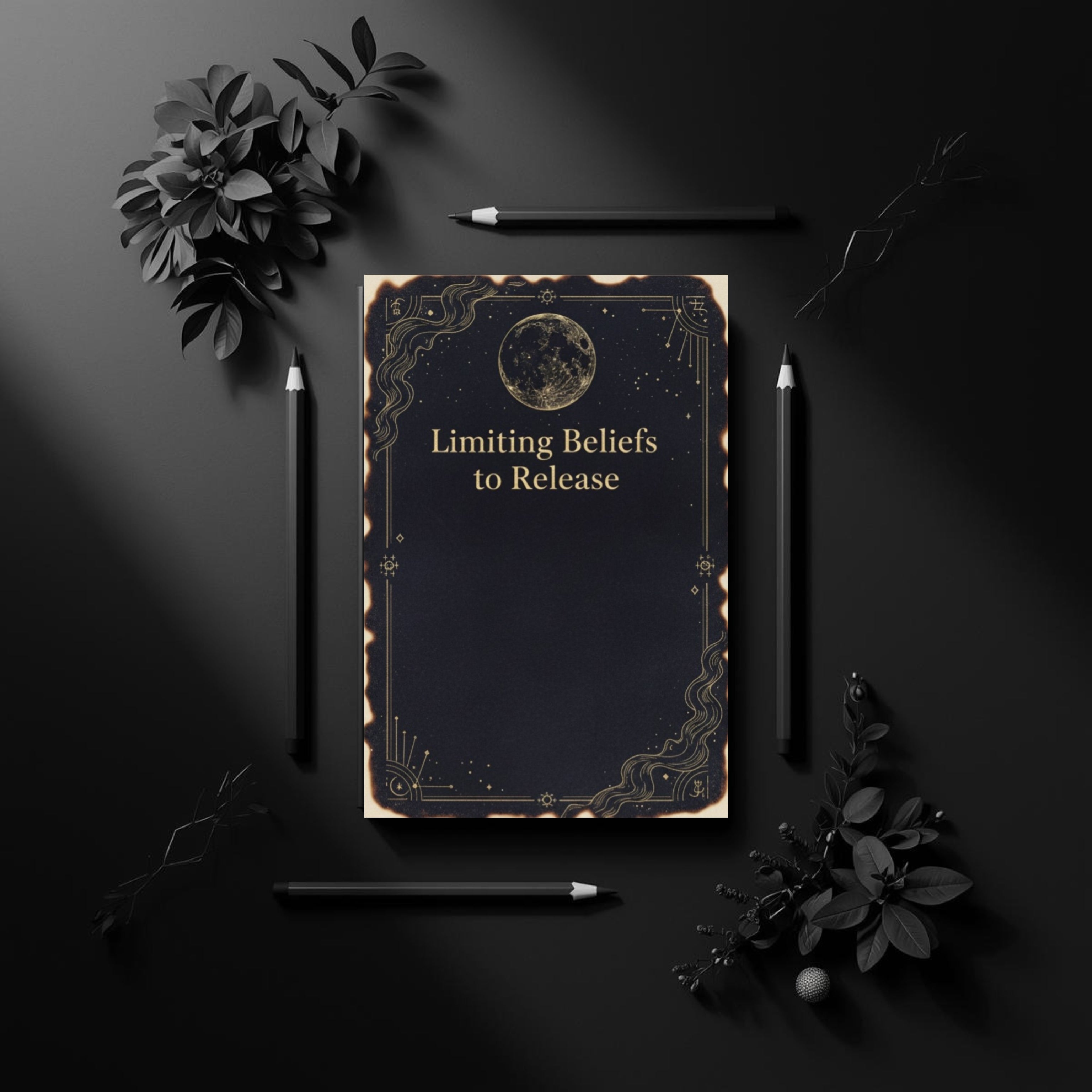 Celestial Manifestation Journal: Law of Attraction Digital Ritual Planner & High Vibe Workbook (GoodNotes & Printable)