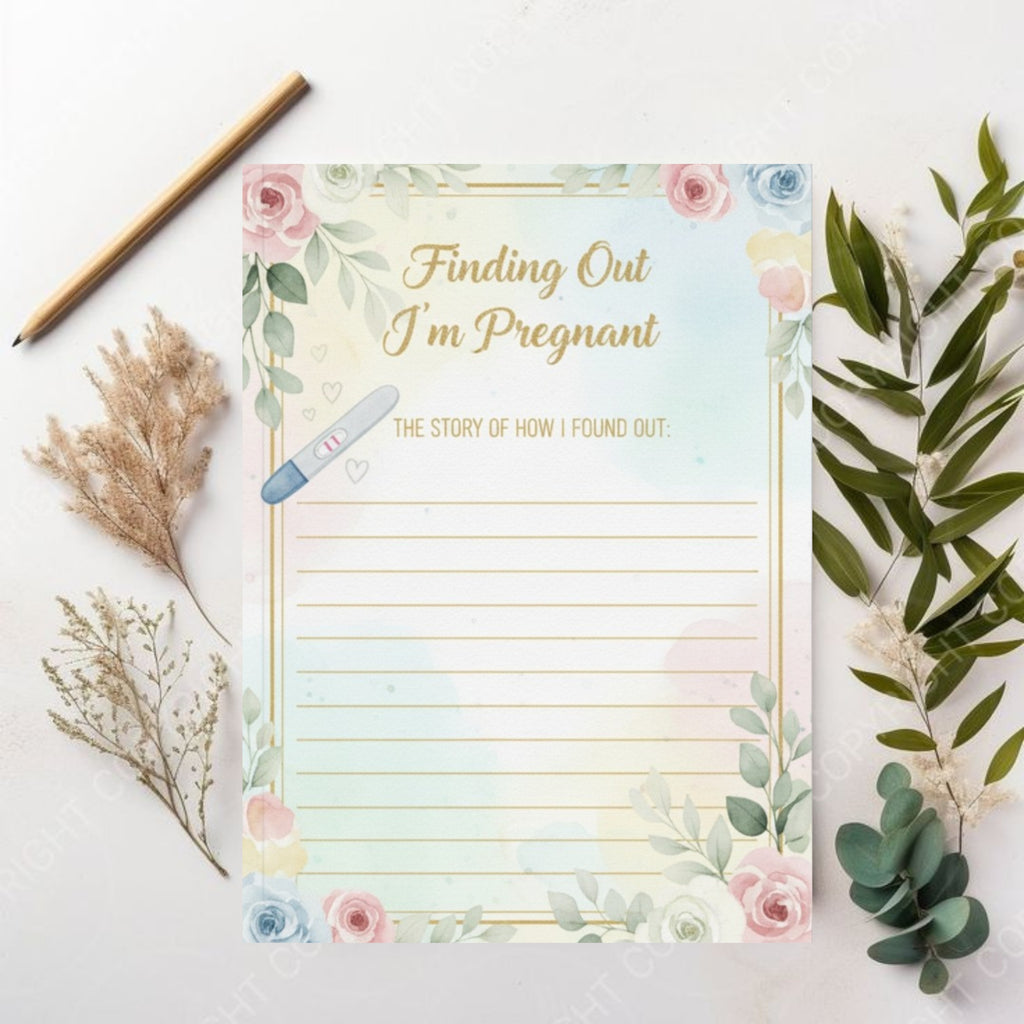 Aesthetic Pregnancy Journal: Digital Mom-to-Be Keepsake & Trimester Tracker (Baby Memory Book & Hospital Checklist)