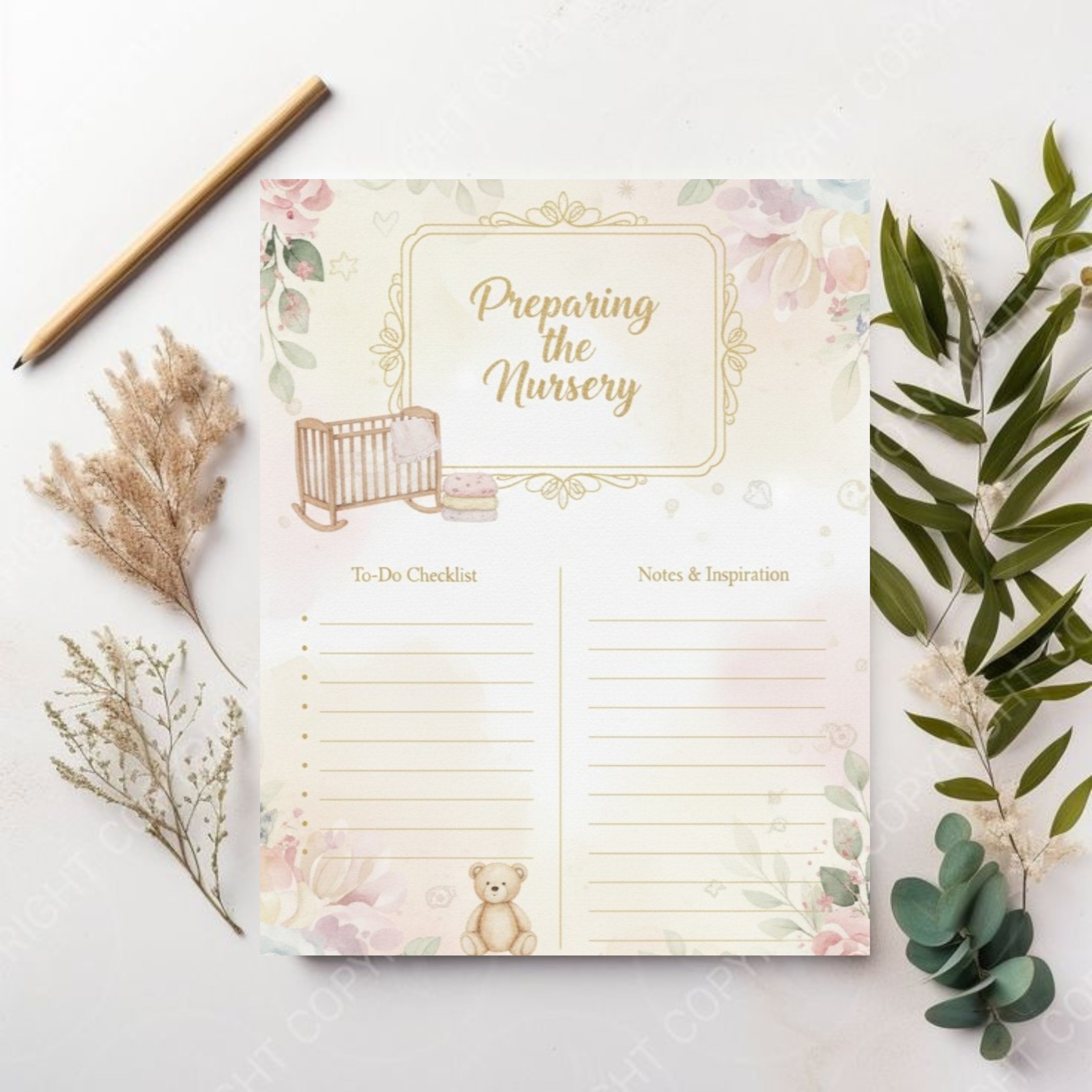 Aesthetic Pregnancy Journal: Digital Mom-to-Be Keepsake & Trimester Tracker (Baby Memory Book & Hospital Checklist)