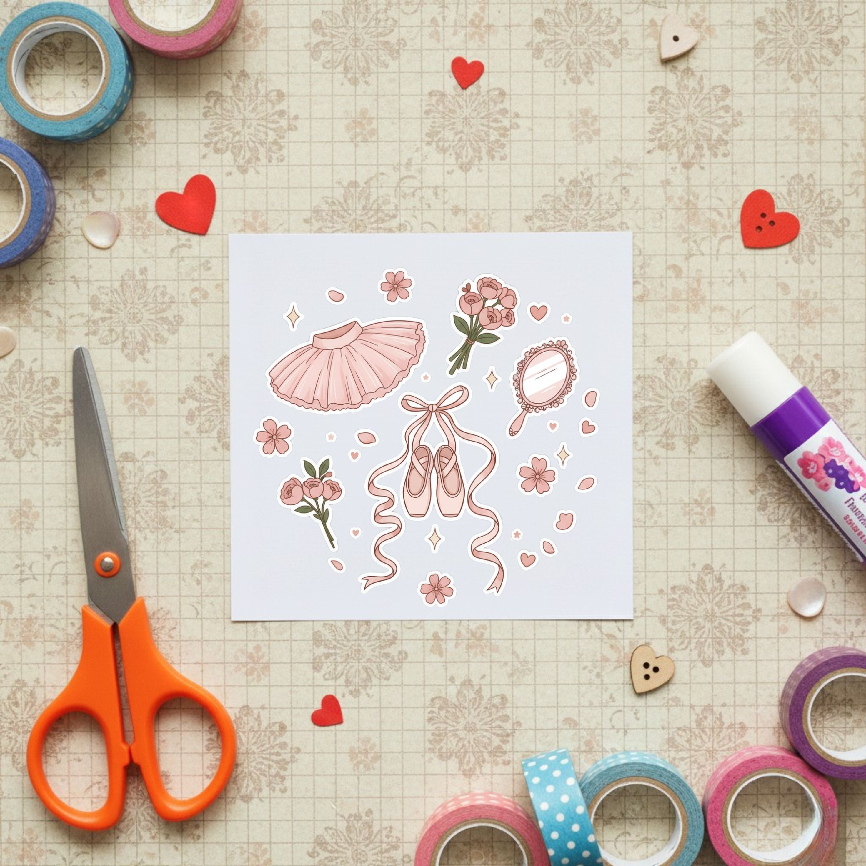 Mega Bundle: Pastel Pink Aesthetic Digital Sticker Pack | 250+ Girly Planner Stickers (GoodNotes, Notion, & Digital Scrapbooking)