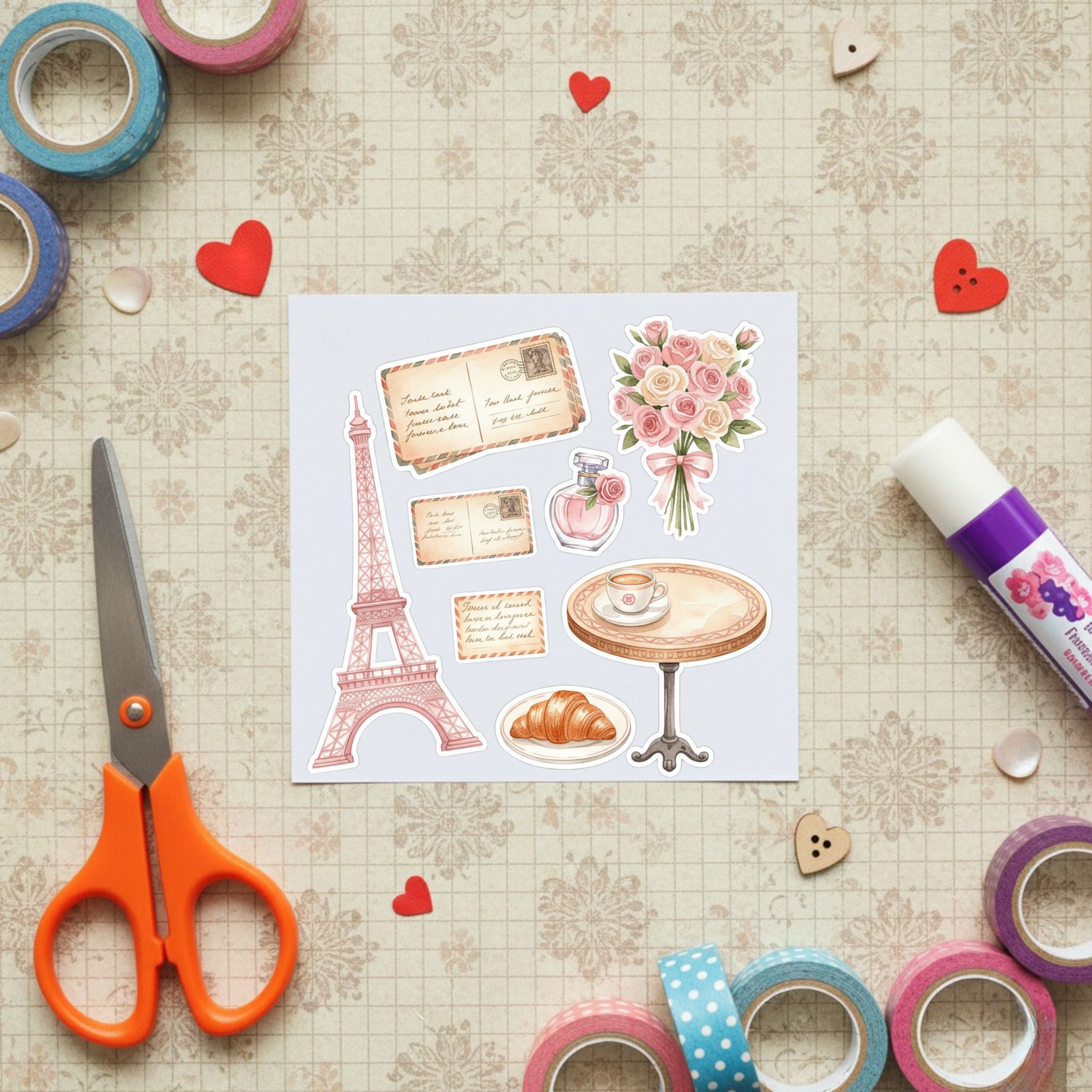 Mega Bundle: Pastel Pink Aesthetic Digital Sticker Pack | 250+ Girly Planner Stickers (GoodNotes, Notion, & Digital Scrapbooking)