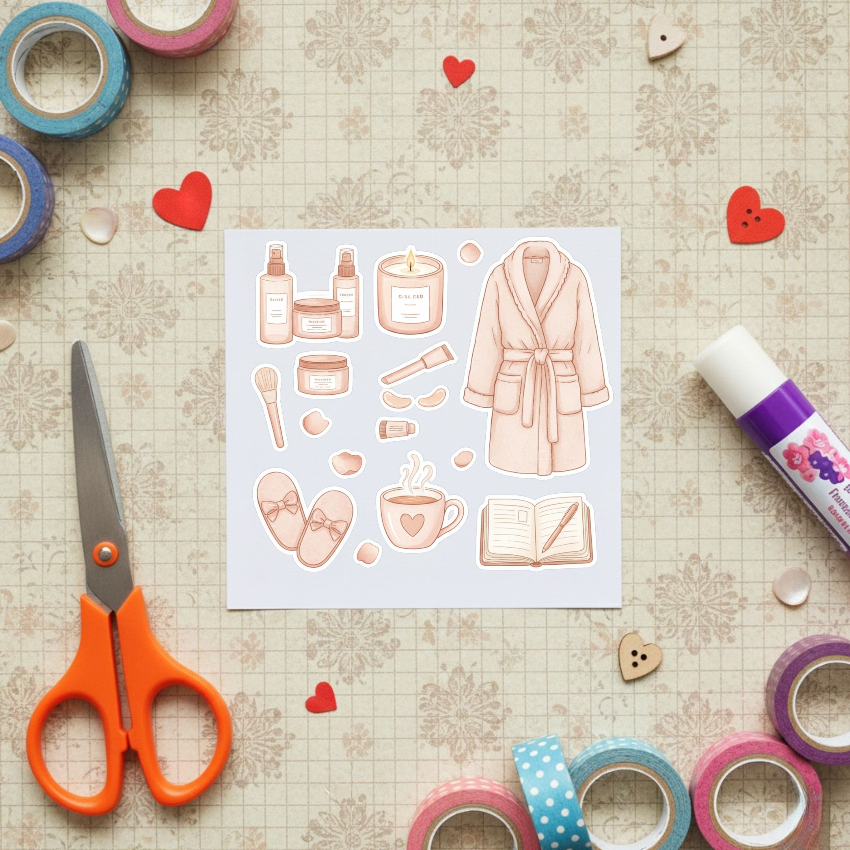 Mega Bundle: Pastel Pink Aesthetic Digital Sticker Pack | 250+ Girly Planner Stickers (GoodNotes, Notion, & Digital Scrapbooking)