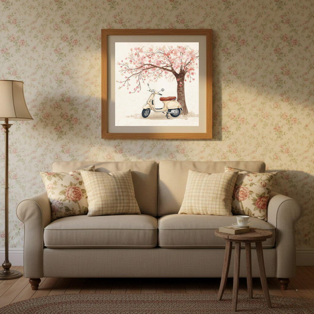 25-Piece Watercolor Sketch Wall Art Mega Bundle: Pastel European Street Scenes & Cozy Coffee Shop Prints